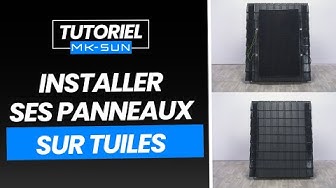 Miniature vidéo tutoriel installation panneaux sur tuiles