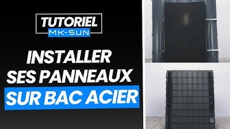 Miniature vidéo tutoriel installation panneaux sur bac acier